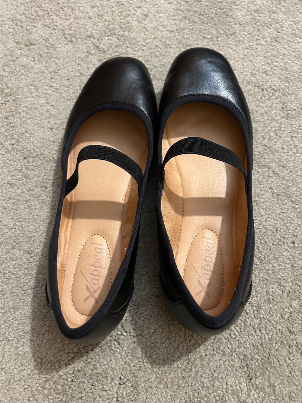 Black Mary Jane Flats - Picture 3 of 5